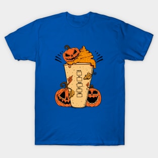 Three halloween pumpkins T-Shirt